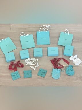 Tiffany & Co. Robin's-Egg Blue Gift Boxes, Bags & Pouches